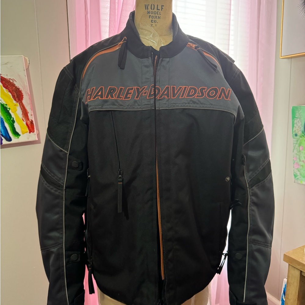 Harley Davidson, gravel stone jacket